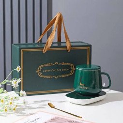 Tasse Chauffante Élégante – Gardez Votre Boisson Chaude Plus Longtemps