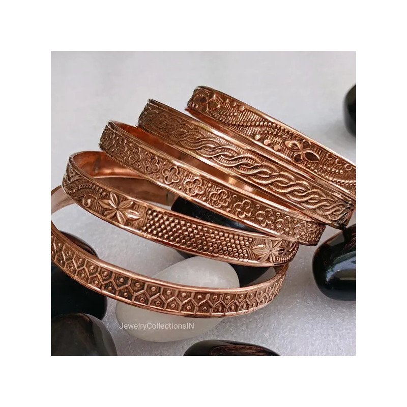 Bracelet en cuivre authentique… une touche d’élégance au charme traditionne