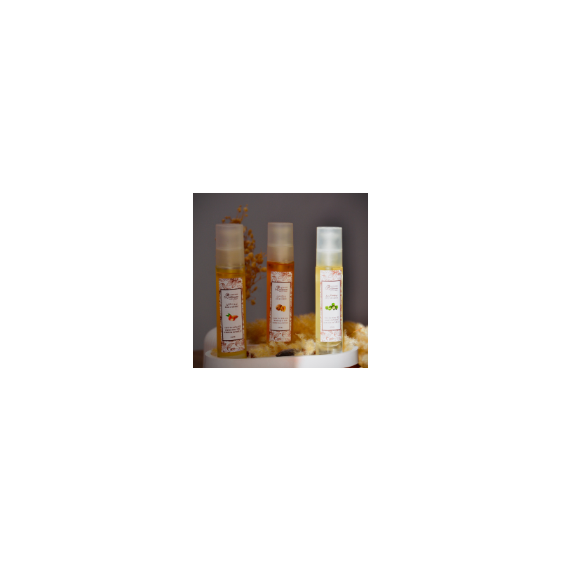 Pack Huile d'Amande, Huile de Noix, Huile de Castor