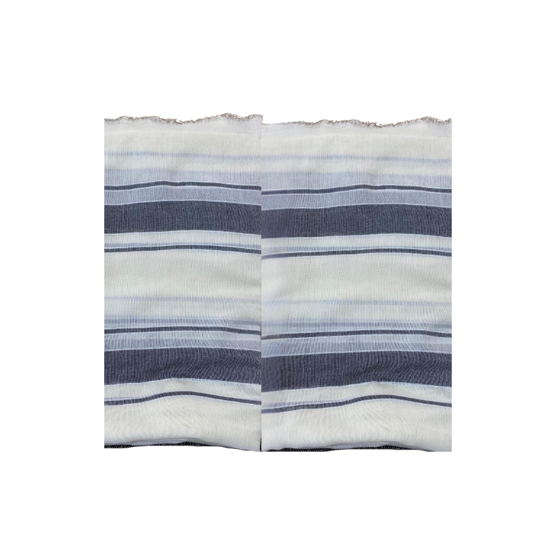 Tissu soussdi pour hommes gris/blanc