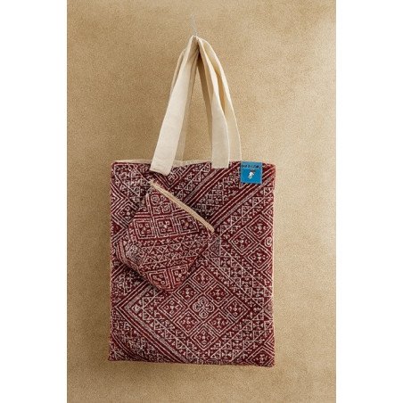 Tote Bag Traditionnel avec Pochette