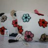 Coussins brodés en broderie orientale