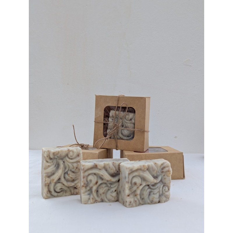 Savon Artisanal Sculpté – Édition Naturelle