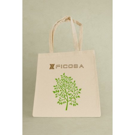 Sac tote bag en coton naturel