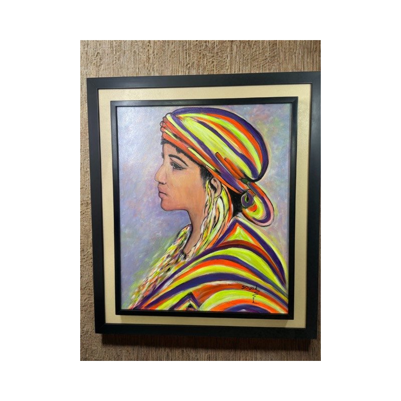 Portrait berbère – Explosion de couleurs