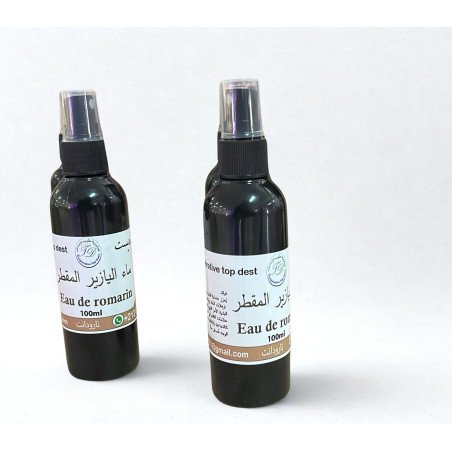 Eau de romarin distillée  100 % naturelle