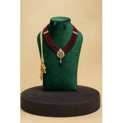 Collier raffiné en argent trempé dans l’or