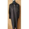 Tunique zippée noire – Style moderne et confort quotidien