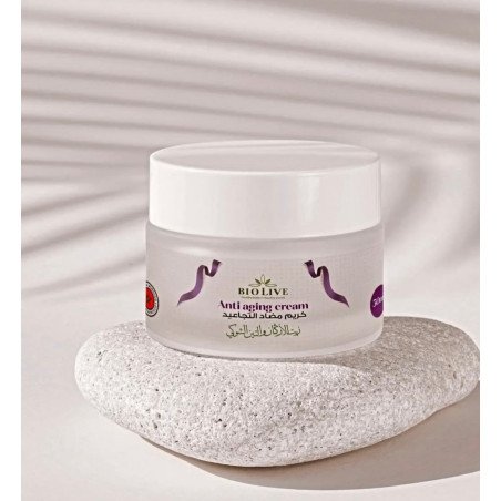 Crème Anti-Âge Bio Live – 50 ml