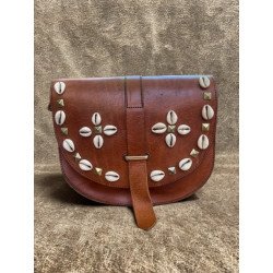 Sac en cuir décoré