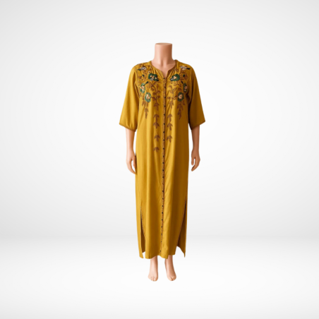 Djellaba Traditionnelle Sable