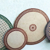 Plateaux de table en zellige marocain