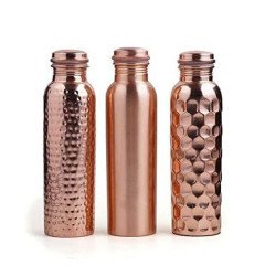 Bouteilles artisanales en cuivre 1 Litre
