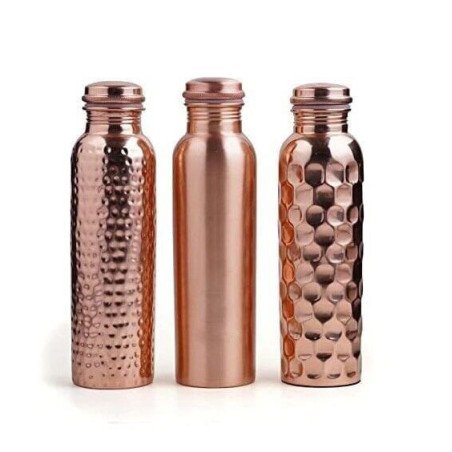Bouteilles artisanales en cuivre 1 Litre